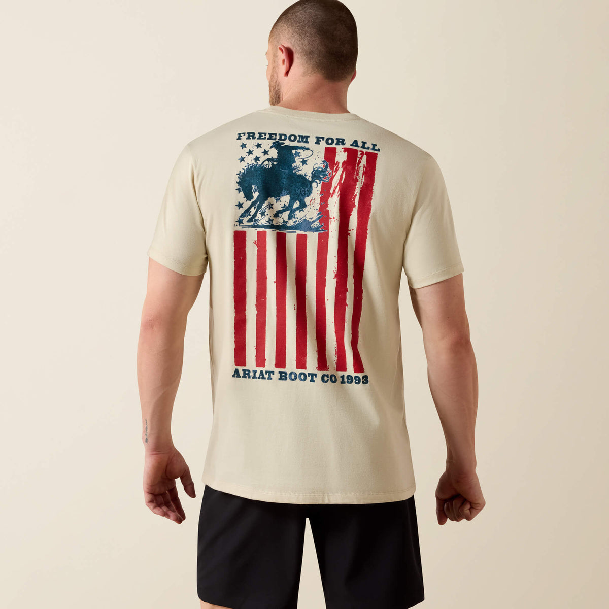 Ariat Ariat Split Freedom Painted Classic Fit T-Shirt Men