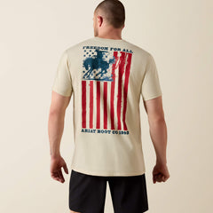 Ariat Ariat Split Freedom Painted Classic Fit T-Shirt Men