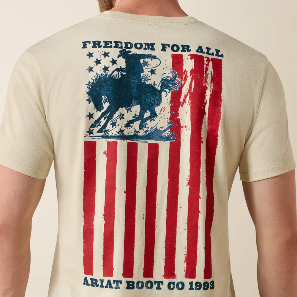 Ariat Ariat Split Freedom Painted Classic Fit T-Shirt Men