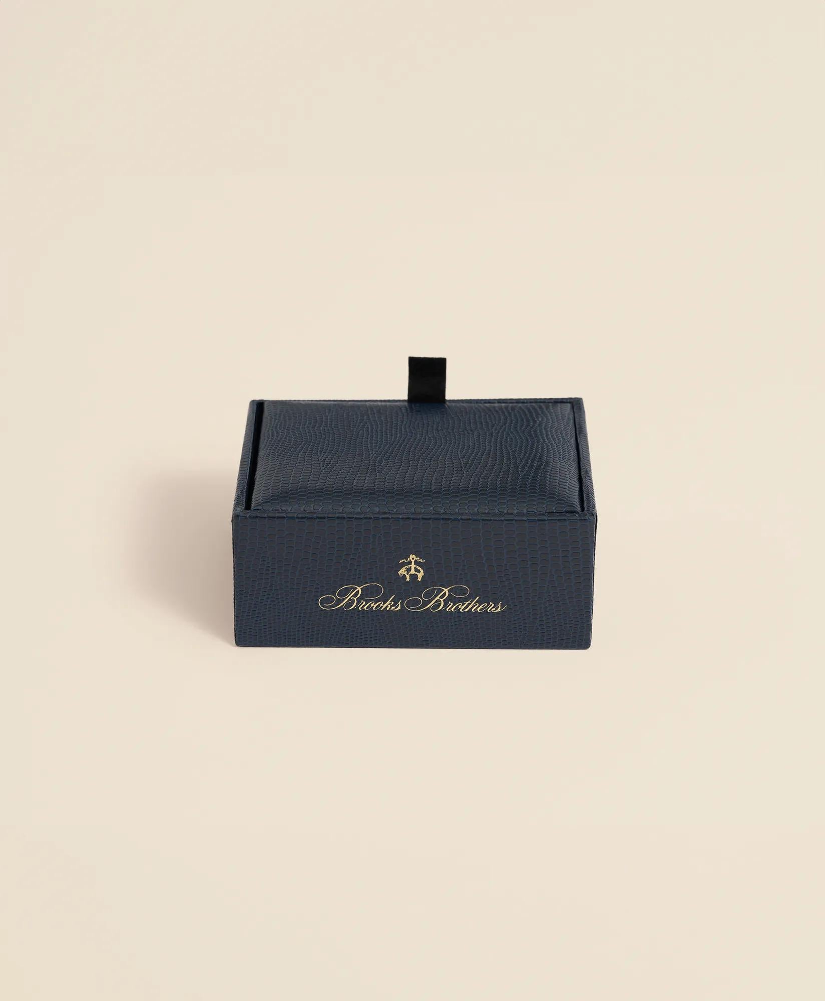 Sterling Silver Rhodium-Plated Knot Cufflinks